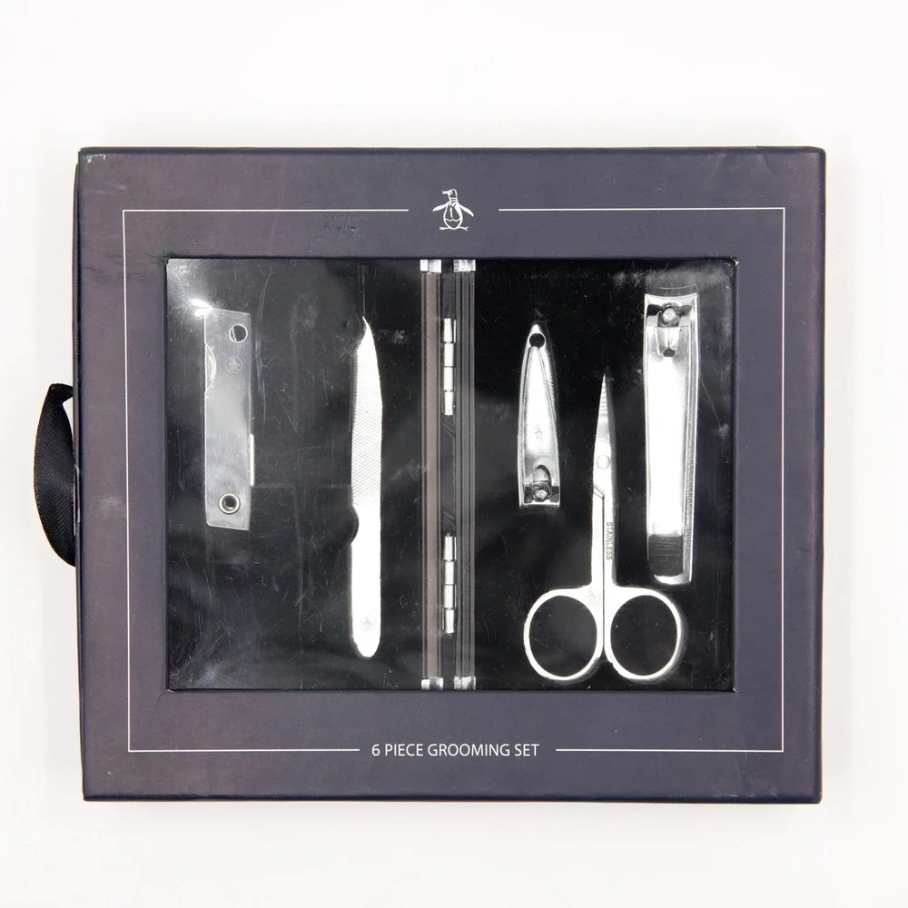 Original Penguin - 6 Piece Mens Grooming Set -‎ Missing Tweezers